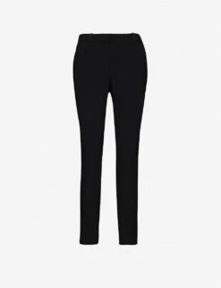 CLAUDIE PIERLOT Poulin Slim Mid-rise Woven Trousers