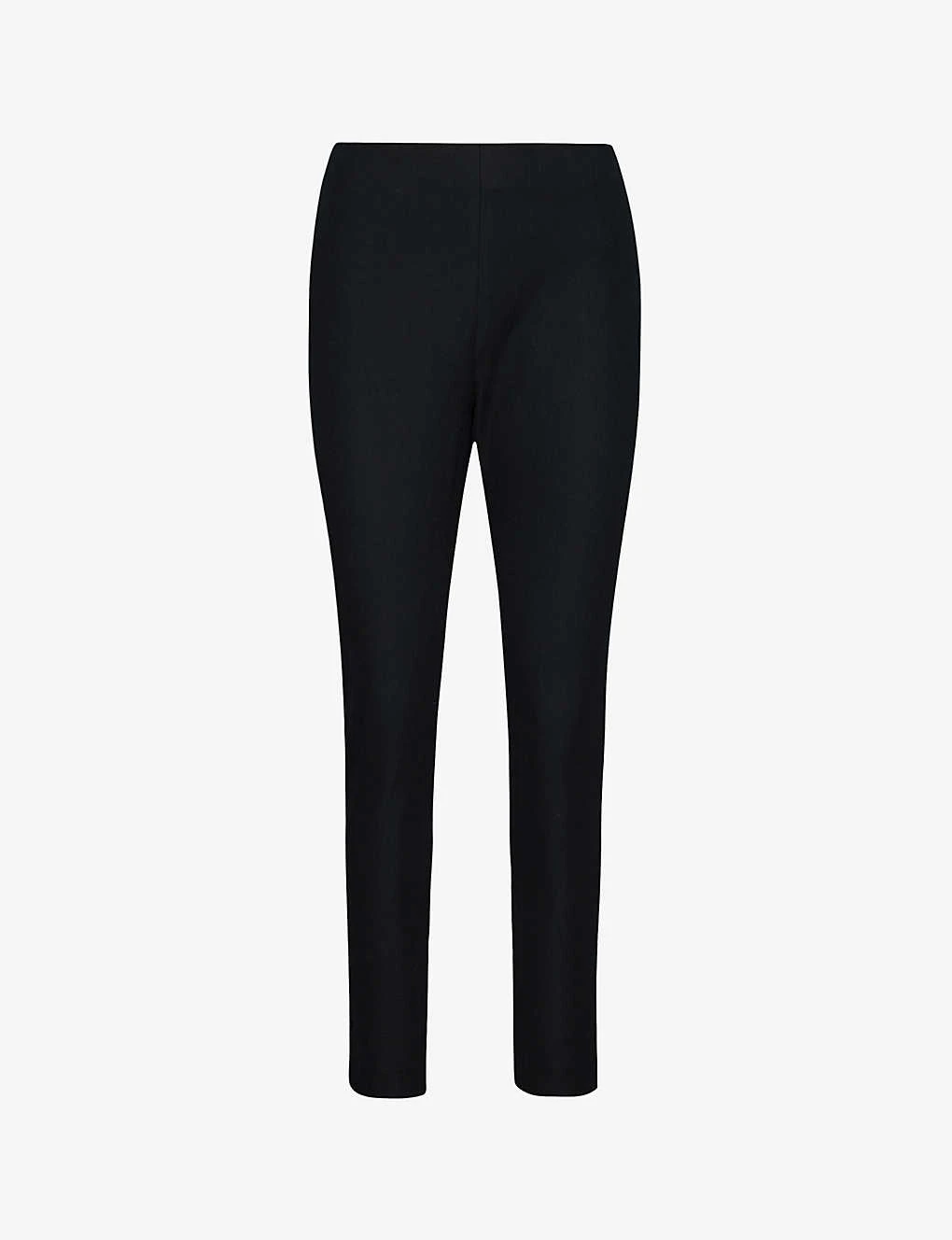 Whistles Tapered Mid-rise Stretch-twill Trousers - Image 2