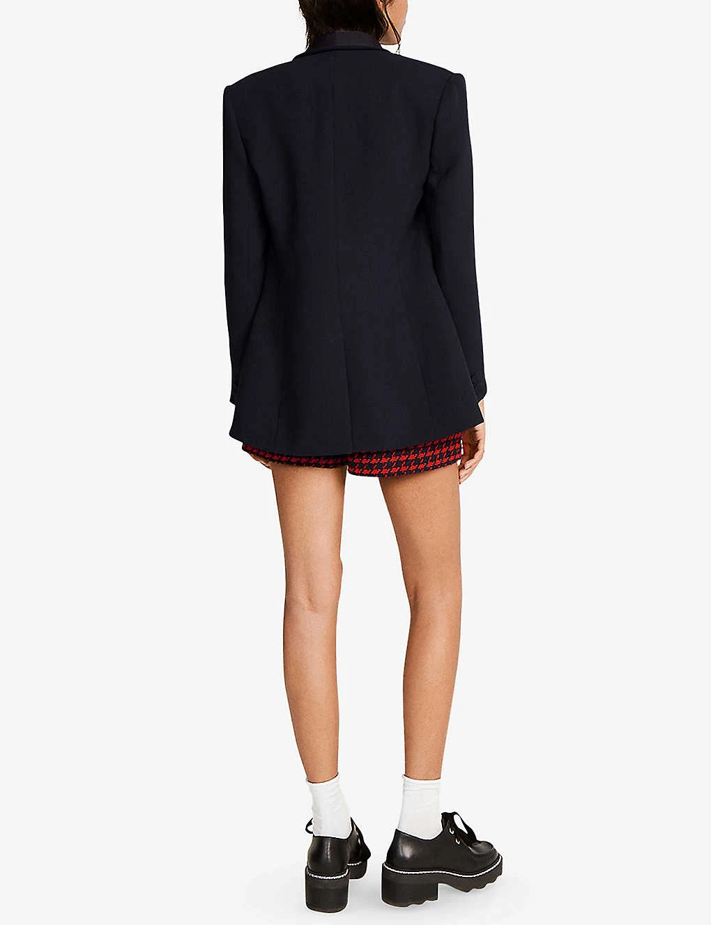 CLAUDIE PIERLOT Slim-fit Single-breasted Twill Blazer - Image 3