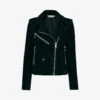 Whistles Agnes Suede Biker Jacket