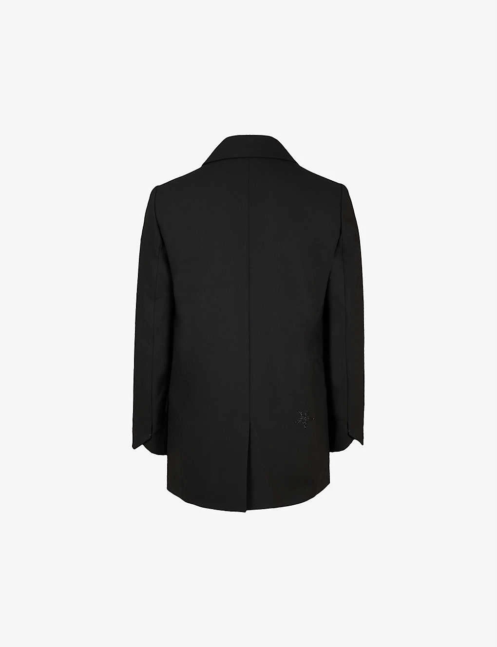 Zadig & Voltaire Star-embellished Regular-fit Stretch-weave Blazer - Image 2