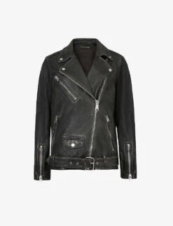 AllSaints Billie Leather Biker Jacket