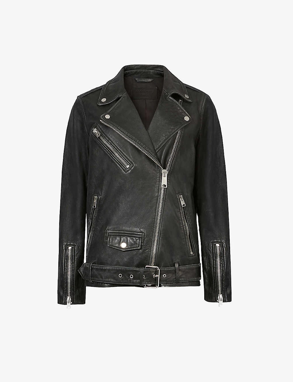 AllSaints Billie Leather Biker Jacket