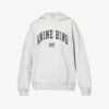 ANINE BING Harvey Logo-print Cotton-jersey Hoody
