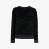 Whistles Smudge Animal-print Cotton Jumper