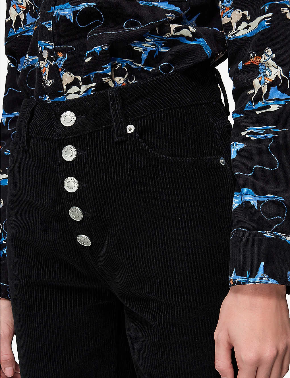 Whistles Hollie Straight-leg High-rise Organic-cotton Jeans - Image 5