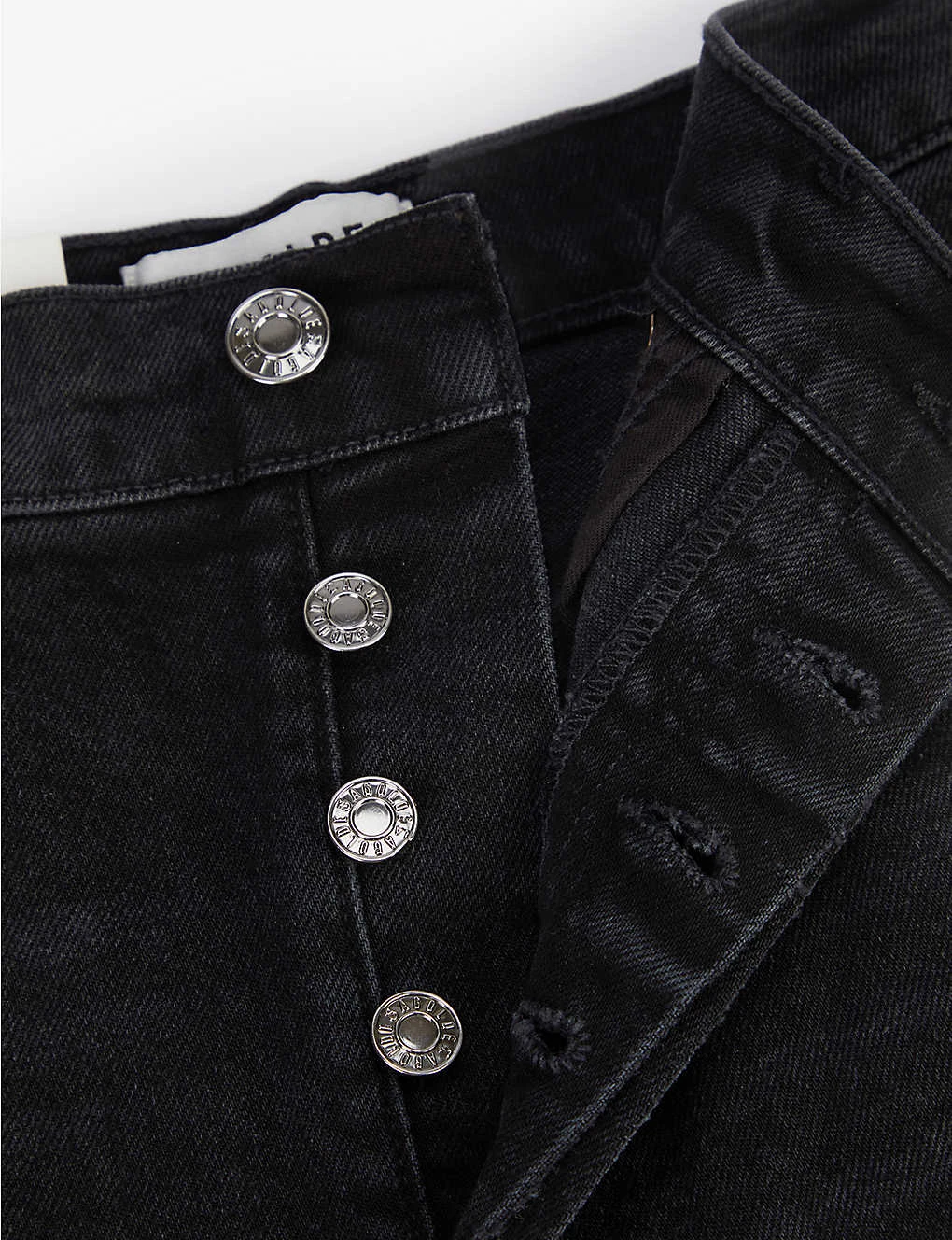 AGOLDE Riley High-rise Straight-leg Stretch Organic-cotton-blend Denim Jeans - Image 7