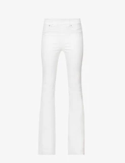 Spanx Skinny Flare High-rise Stretch-denim Jeans