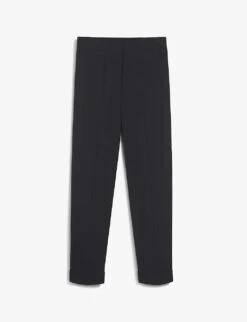 Relaxed-fit High-rise Stretch-woven Trousers