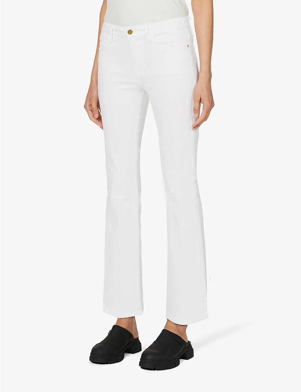 FRAME Le Crop Mini Boot Boot-cut Mid-rise Jeans - Image 3