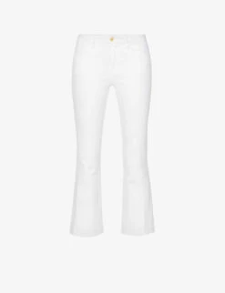 FRAME Le Crop Mini Boot Boot-cut Mid-rise Jeans