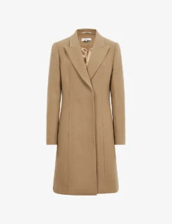 Reiss Harlow Wool-blend Midi Coat