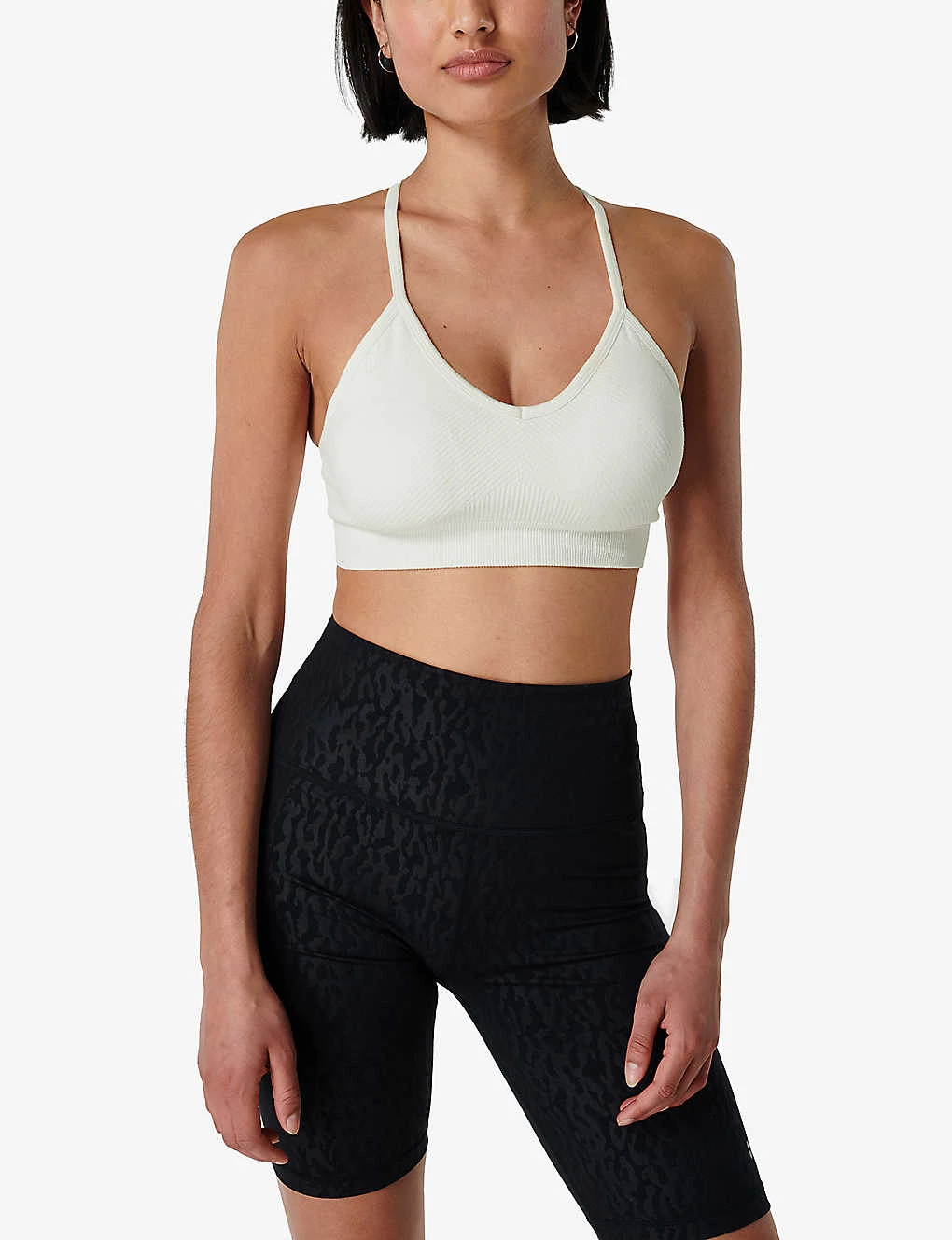 Sweaty Betty Mindful Seamless Stretch-woven Sports Bra - Image 3