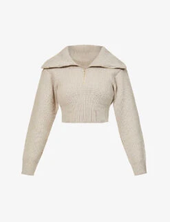 Jacquemus La Maille Risoul Cropped Wool Jumper