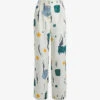 Whistles Aida Abstract-print Woven Trousers