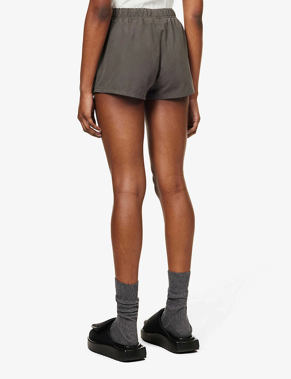 ESSENTIALS Brand-patch Cotton-blend Shorts - Image 4