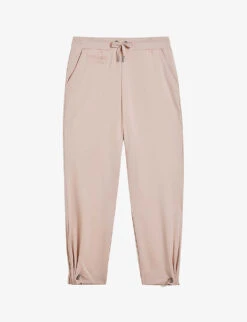 Ted Baker Orthon Logo-embossed Mid-rise Stretch-woven Jogging Bottoms