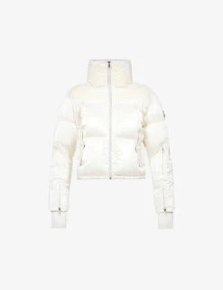Muse Cropped Shell Puffer Jacket