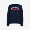 Whistles Slogan-appliqué Cotton-jersey Sweatshirt