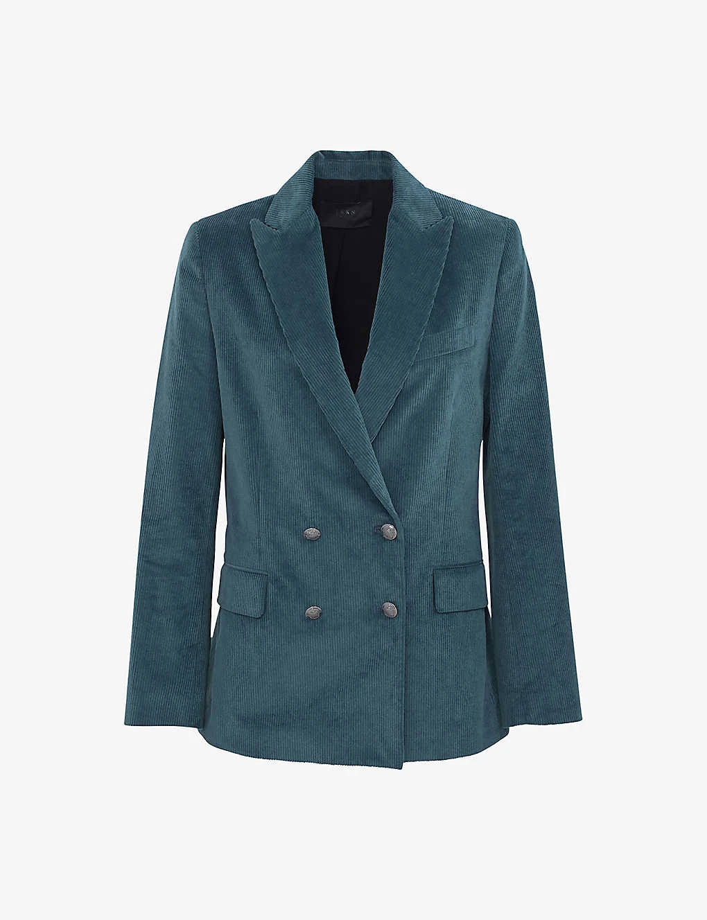 Ikks Straight-fit Double-breasted Corduroy Jacket