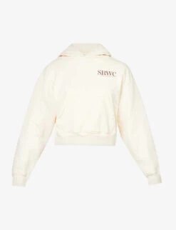 Upper East Side Logo-print Cotton-jersey Hoody