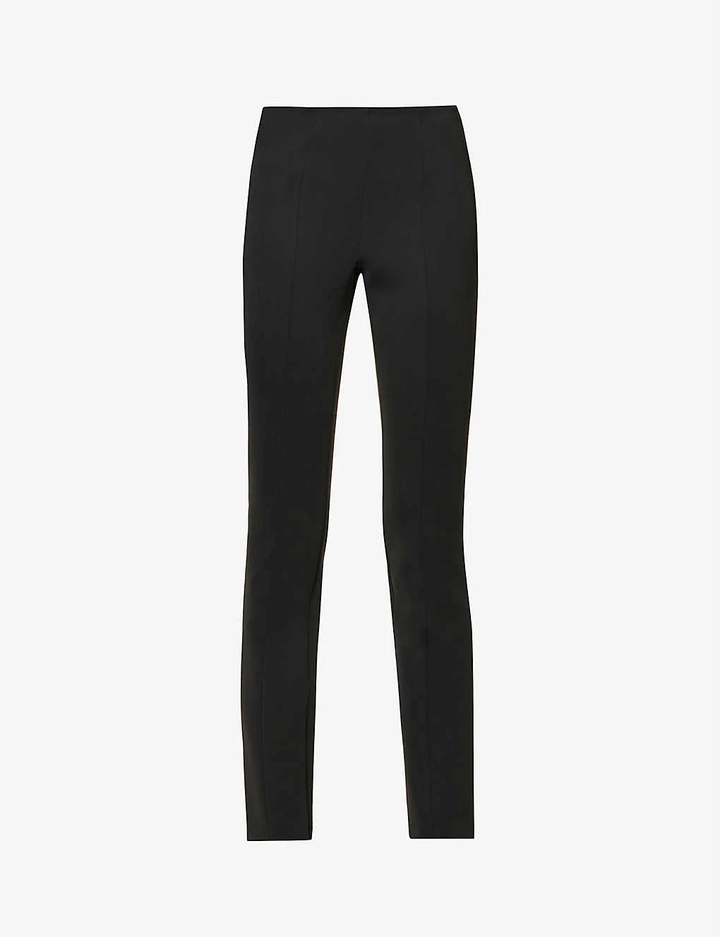 GOOD AMERICAN Scuba Flared-leg High-rise Stretch-crepe Trousers