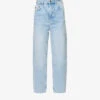 Balloon Tapered-leg Mid-rise Stretch-denim Jeans