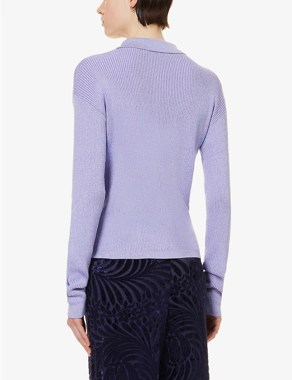 Acne Studios Keat Logo-patch Wool-blend Knitted Cardigan - Image 4