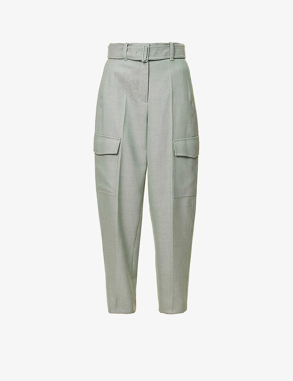 Joseph Devonport High-rise Wool-blend Trousers