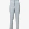 Joseph Trina Straight-leg Mid-rise Linen-blend Trousers