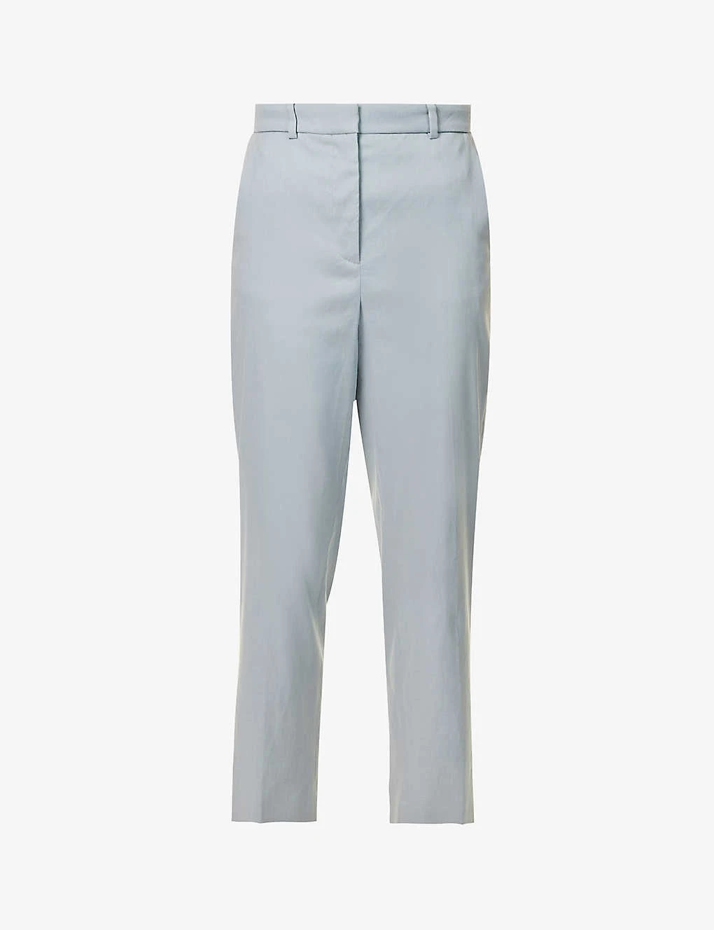 Joseph Trina Straight-leg Mid-rise Linen-blend Trousers