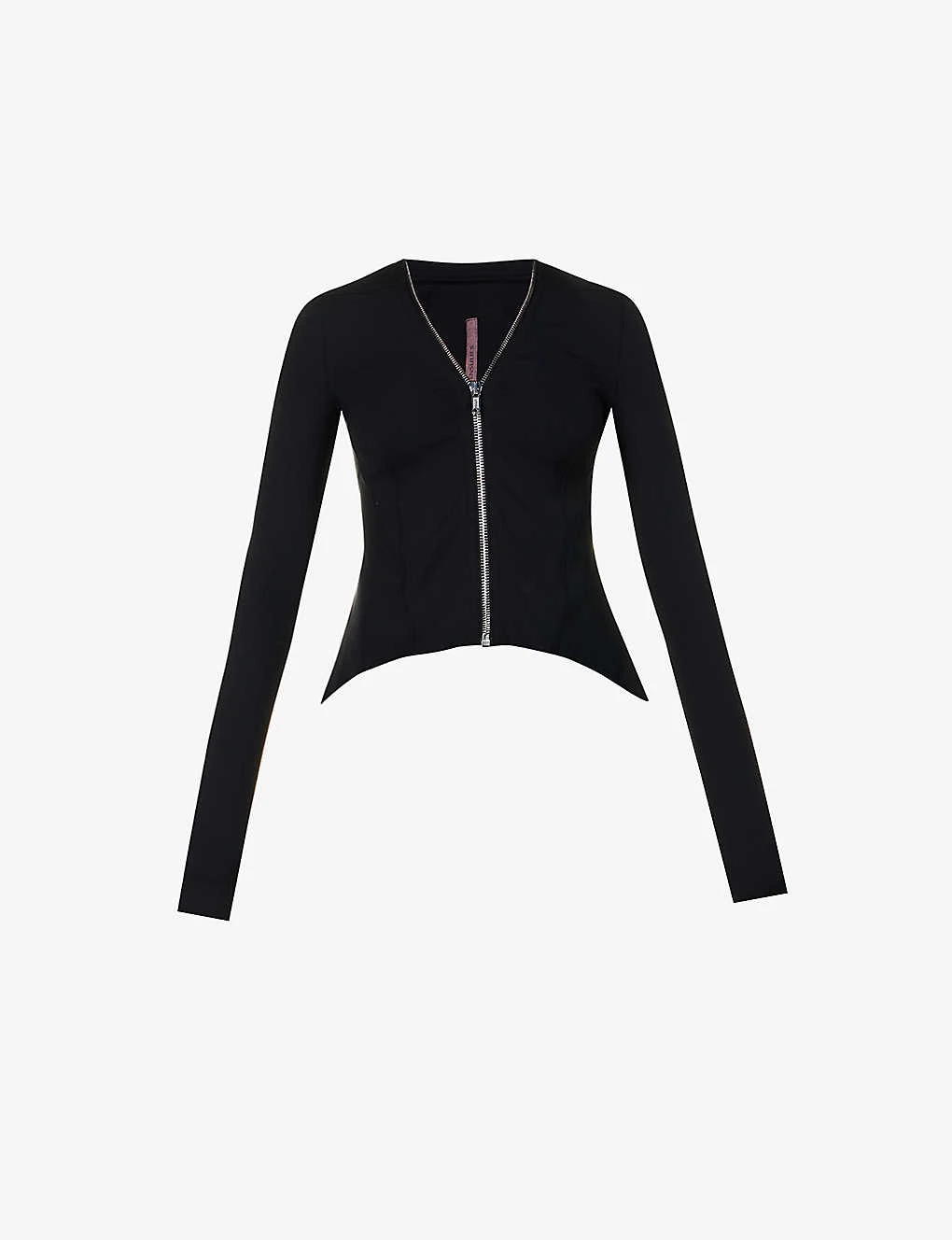 Naska Asymmetric-hem Slim-fit Stretch-woven Jacket