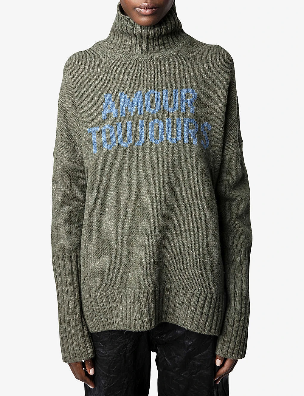 Zadig & Voltaire Alma Turtleneck Wool Jumper - Image 3