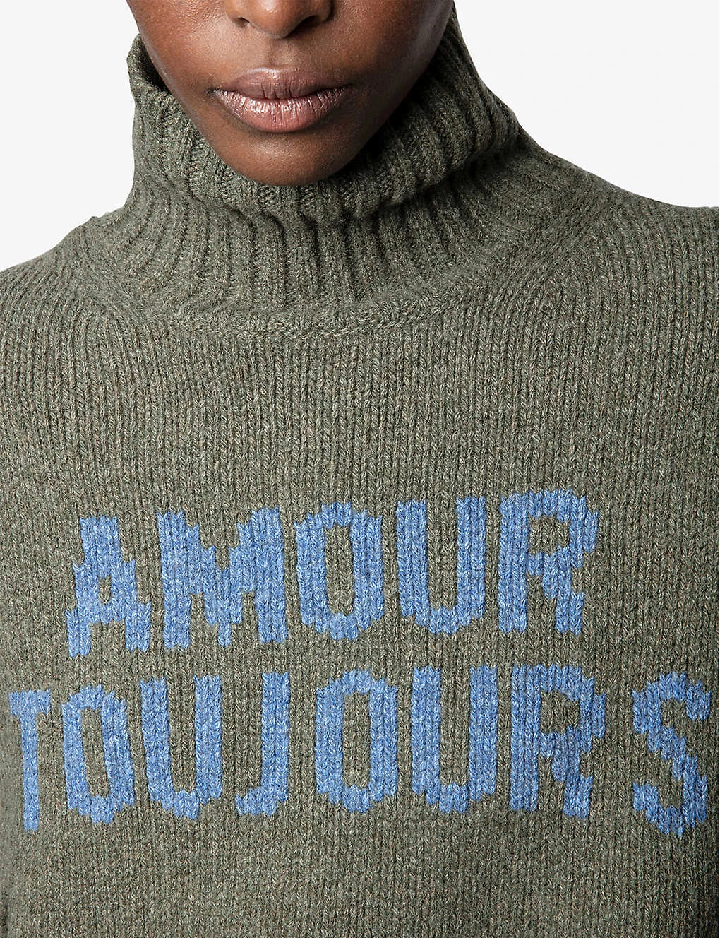 Zadig & Voltaire Alma Turtleneck Wool Jumper - Image 5