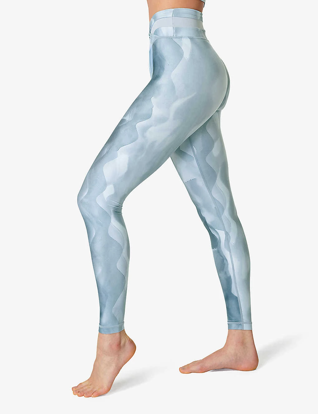 Sweaty Betty All Day Graphic-print Wrap-waist Stretch-woven Leggings - Image 2