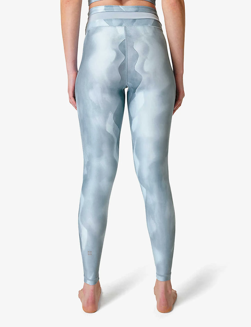 Sweaty Betty All Day Graphic-print Wrap-waist Stretch-woven Leggings - Image 3