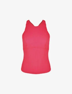 Sweaty Betty Round-neck Ribbed Stretch-woven Sports Vest-top
