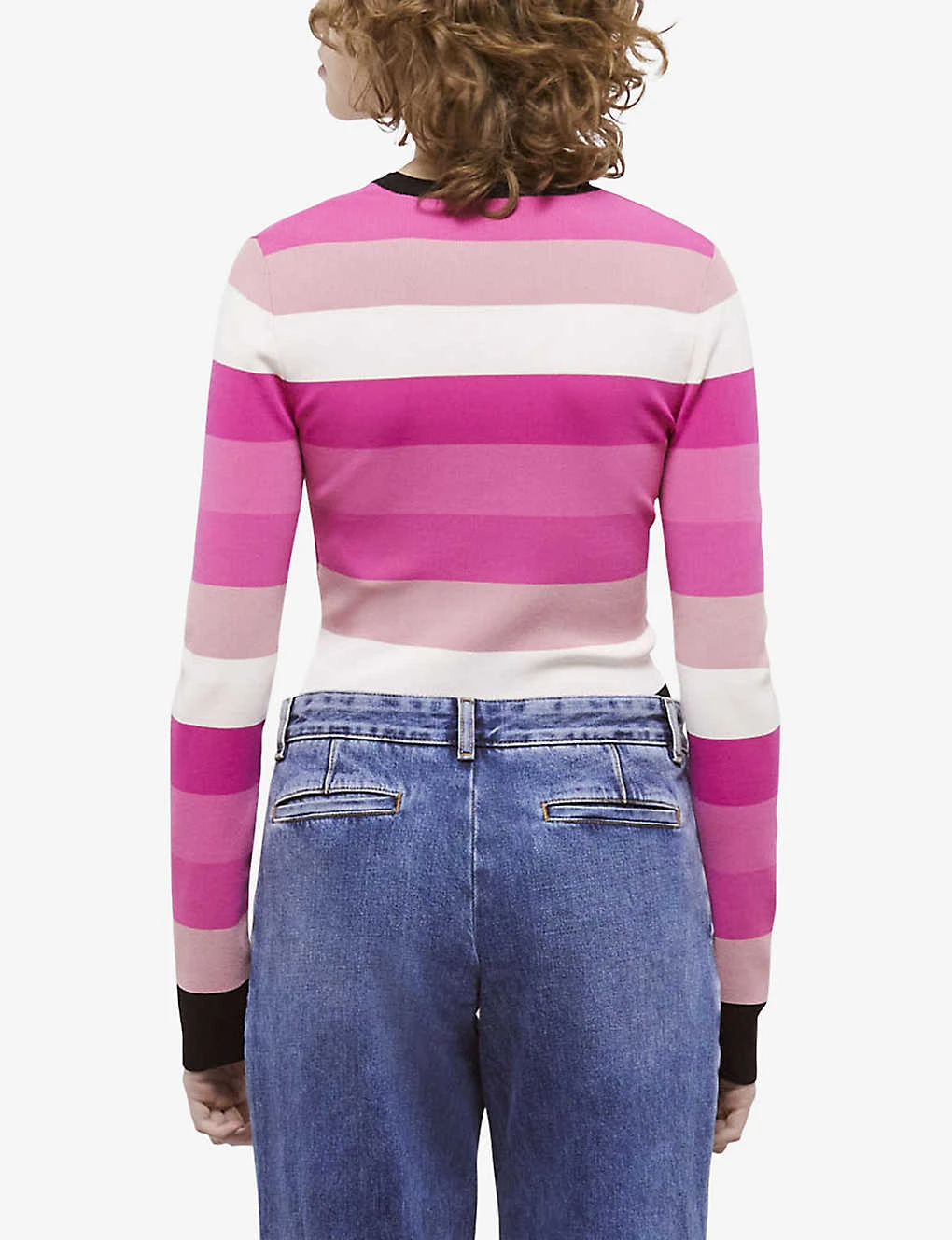 THE KOOPLES Low-rise Wide-leg Denim Jeans - Image 4