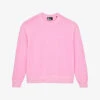 THE KOOPLES Embroidered-logo Crew-neck Cotton Sweatshirt