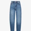 FRAME Barrel Ultra High Rise Wide-leg Jeans