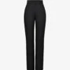 Tansy Straight-leg Slim-fit Satin Trousers