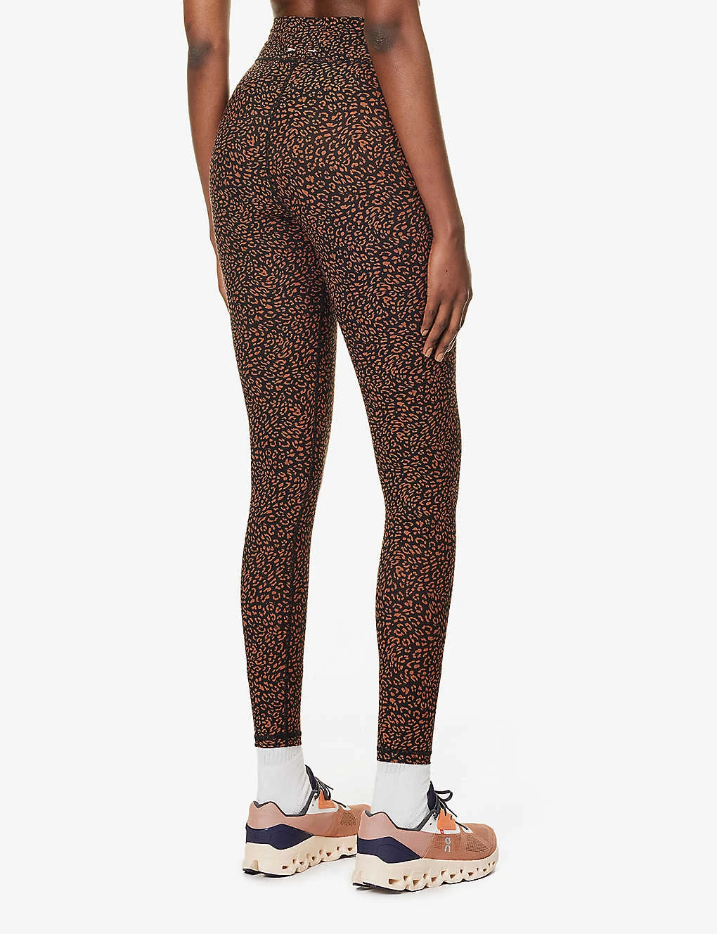 Leo Leopard-print High-rise Stretch-recycled Polyamide Leggings - Image 4