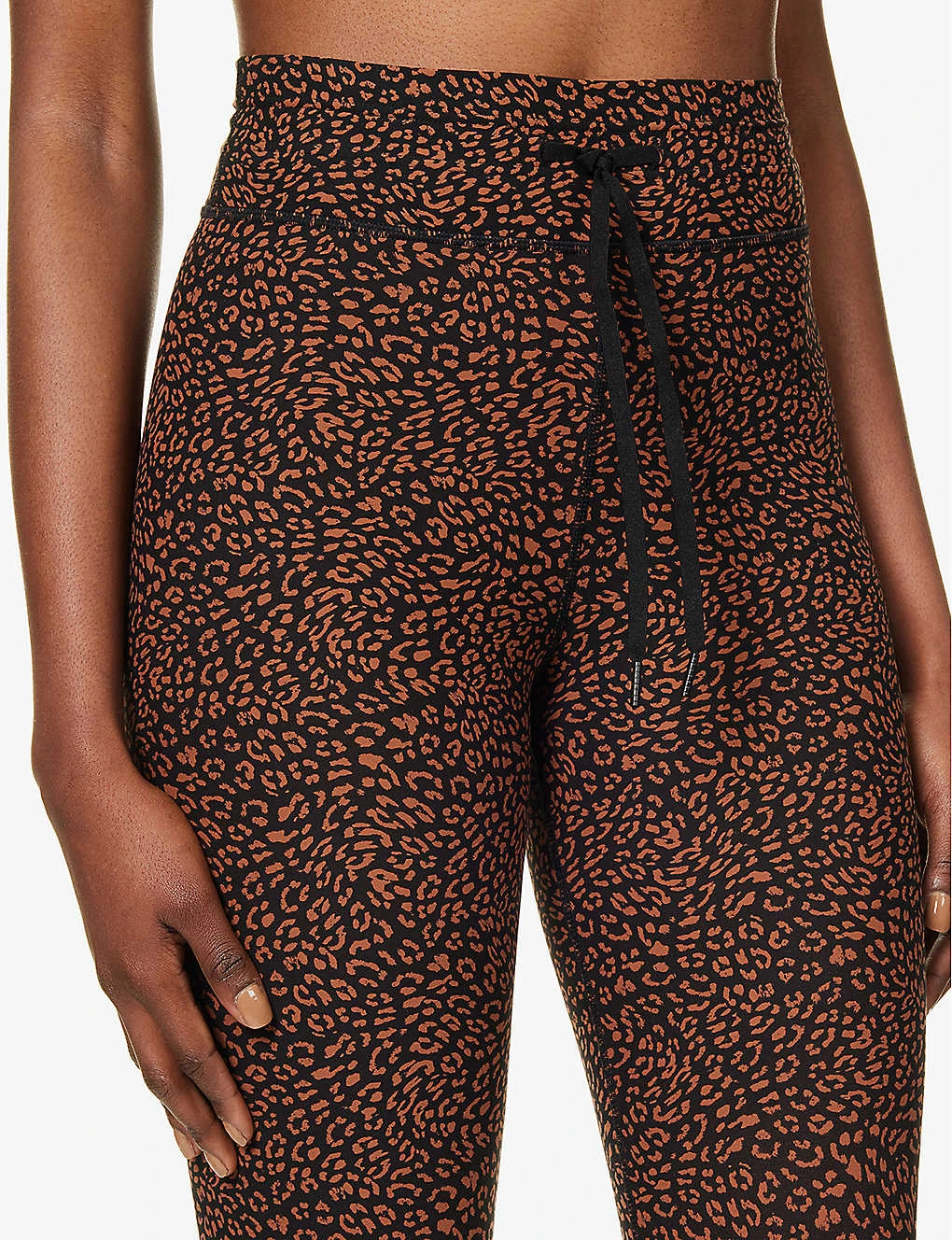 Leo Leopard-print High-rise Stretch-recycled Polyamide Leggings - Image 5