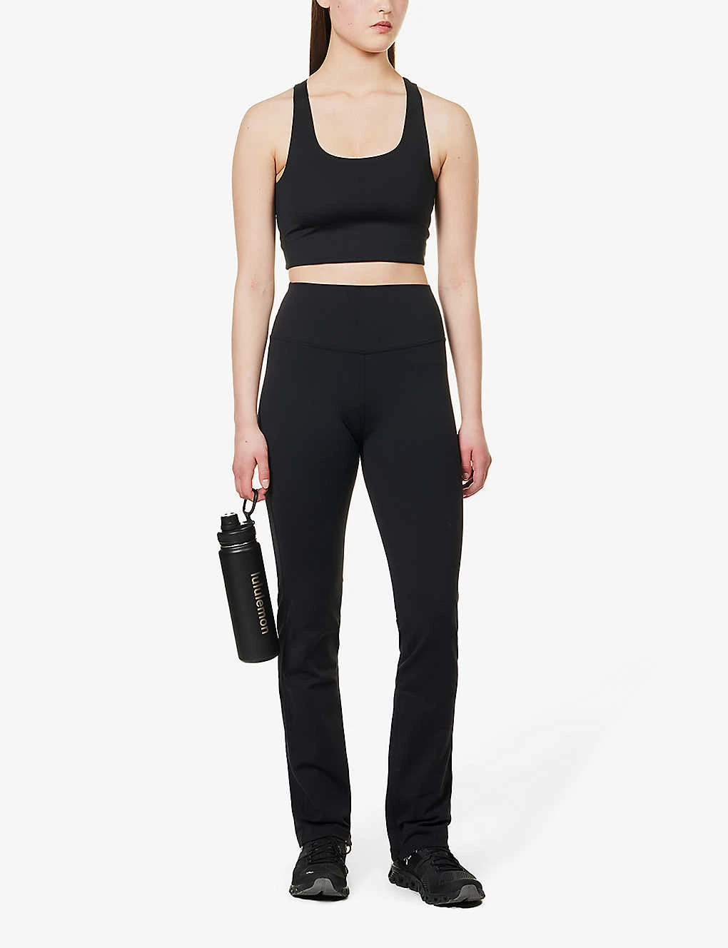 Raquel Straight-leg High-rise Stretch-jersey Leggings - Image 2