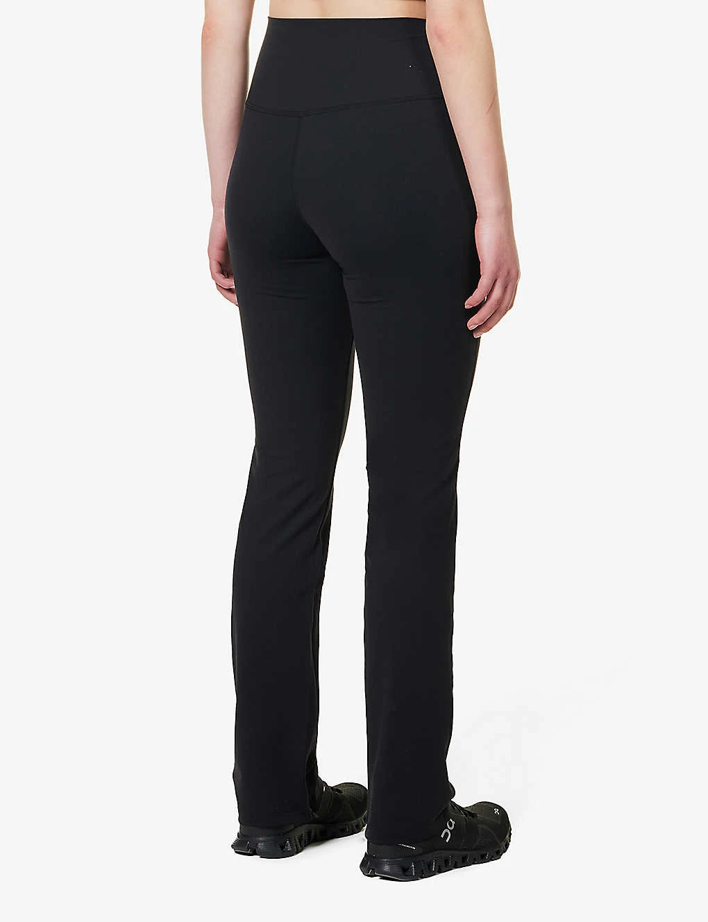 Raquel Straight-leg High-rise Stretch-jersey Leggings - Image 4