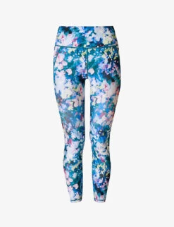Sweaty Betty All Day Graphic-print Stretch-woven Leggings