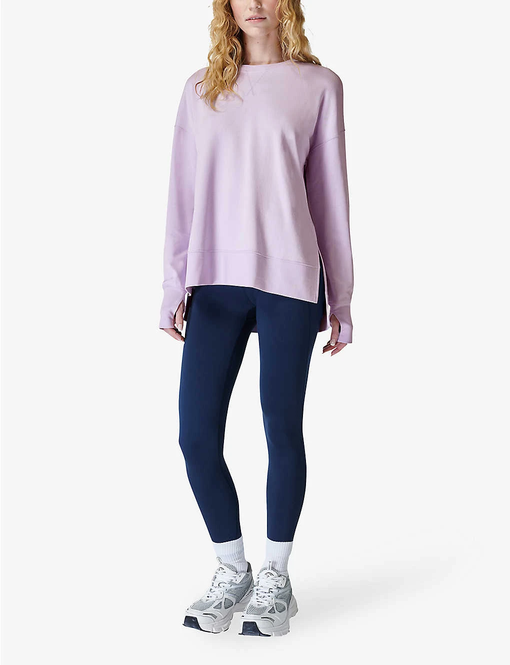 Sweaty Betty After Class Relaxed-fit Cotton-blend Jumper - Image 2
