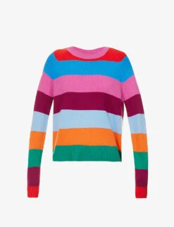 Weekend Max Mara Cosimo Striped Cashmere Jumper