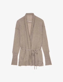 Zadig & Voltaire Hazzel Self Tie-fastened Cashmere Cardigan