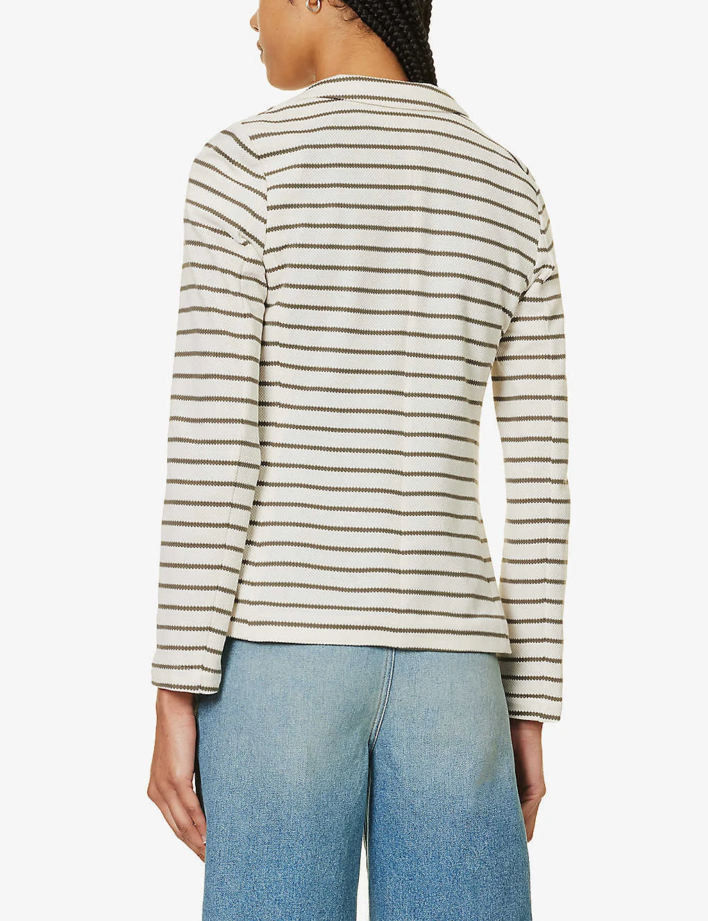 Ikks Sailor Striped Woven Jacket - Image 4